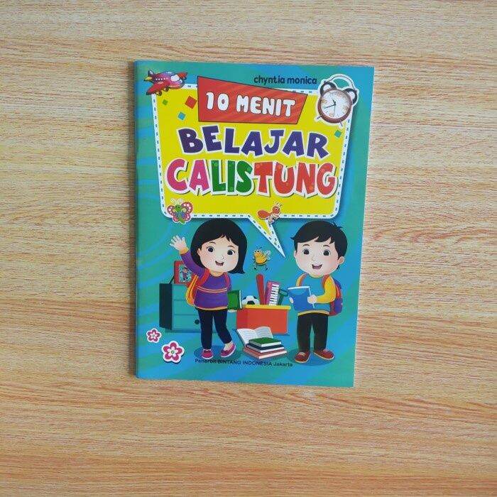 Buku Pintar Membaca Menulis Berhitung Buku Anak Paud TK 10 Menit ...