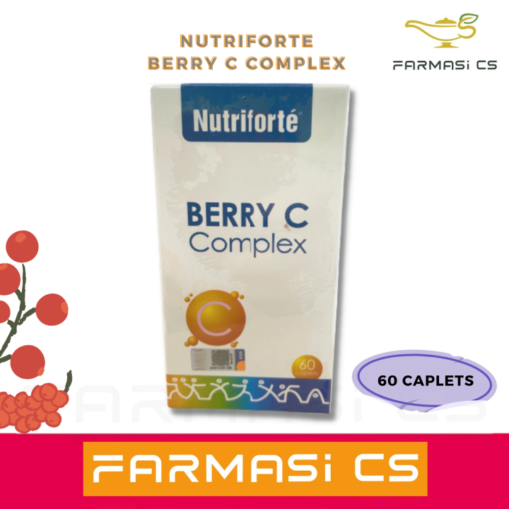 Nutriforte Berry C Complex 60 Caplets EXP11/2024 [vitamin c, vit c