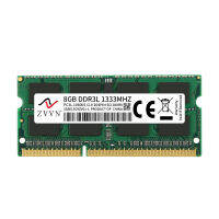 ZVVN 8GB DDR3L 1333MHz PC3-10600S 3S8E13C9ZV01-L 204Pin 1.35V CL9 SODIMM RAM Laptop Memory