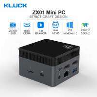 ZX01 Mini PC มินิพีซ Intel Celeron N5105 Quad-Core WiFi 2.4G/5G บลูทูธ4.0 HDMI จอแสดงผลคู่คอมพิวเตอร์ขนาดเล็ก