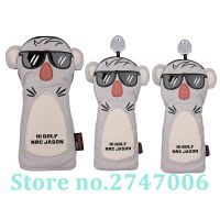 3pcs/set Koala Shaped Golf Club Driver Fairway Wood Head Covers 1 3 5 Wood Covers