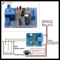 CAFGTW การควบคุมปั๊ม ป้องกันน้ำสั้น 9โวลต์-12โวลต์ เครื่องตรวจจับ ตัวควบคุมระดับน้ำแบบน้ำ เซ็นเซอร์วัดระดับน้ำ รีเลย์ระดับ