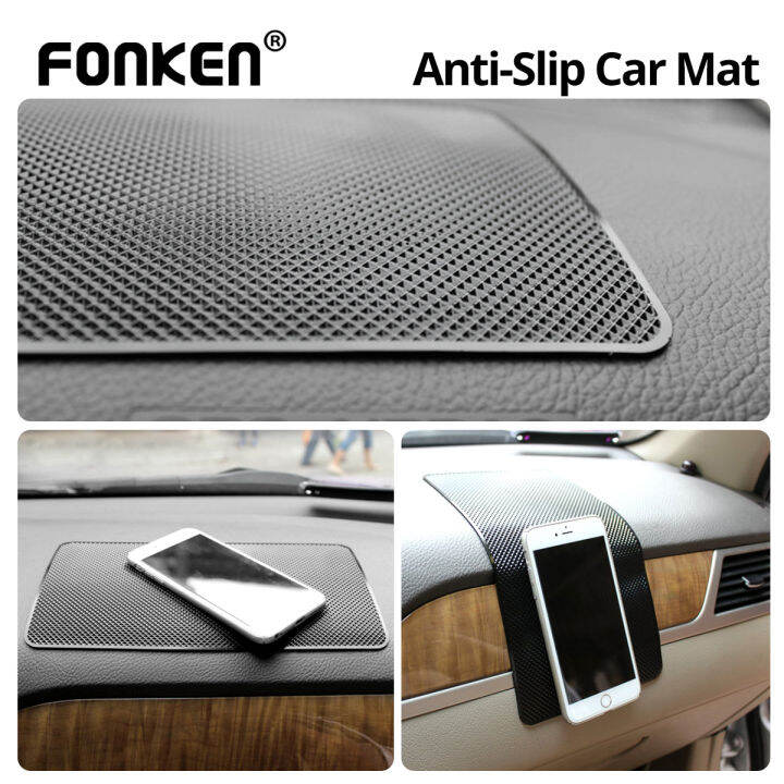 FONKEN 1 Pc Universal Car Dashboard Non Slip Grip Sticky Pad Phone