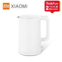 ใหม่กาน้ำชา Teko Listrik XIAOMI MIJIA กาน้ำชาสแตนเลสต้มร้อนเร็ว1A ควบคุมอุณหภูมิอัจฉริยะกันความร้อนมากเกินไป