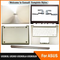 ใหม่สำหรับ ASUS UX303L UX303 UX303LA UX303LN ไม่สัมผัสหน้าจอ LCD สำหรับแล็ปท็อปฝาหลัง/ฝาปิดโน้ตบุค/บานพับ/ที่ครอบบานพับ/ที่วางแขน/เคสด้านล่าง⚡️?