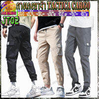 กางเกง กางเกงสไตล์เกาหลี JT01-2 JOGGER PANTSกางเกงขาจั้มคาร์โก้ รุ่นใหม่ล่าสุด มีให้เลือกหลายสี ใส่ได้ทั้งชาย-หญิงมีกระเป๋าข้างเหมาะเดินป่า