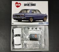 AOSHIMA 1/24 NISSAN GC10 SKYLINE 2000GT 71 (โมเดลรถยนต์ Model DreamCraft)