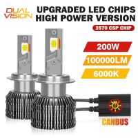 H7 LED Car Headlight 100000LM HB4 H11 H4 H1 9012 HB3 9005 9006 H8 Lights Canbus EMC 12V Auto Lamp Copper 200W 6000K Tube Bulbs Bulbs  LEDs  HIDs