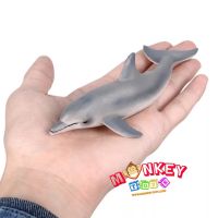 Monkey Toys - โมเดลสัตว์ Dolphin ปลาโลมา เทา ขนาด 14.00 CM (จากหาดใหญ่)