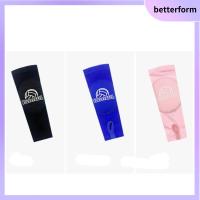 BETTERFORM 1 Pair ระบายอากาศได้ระบายอากาศ ไนลอนทำจากไนลอน อุปกรณ์ป้องกันข้อศอก การบีบอัดสูง ที่รองแขน ที่อุ่นแขน ที่พยุงข้อศอก แขนเสื้อแขน อุปกรณ์พยุงข้อศอก