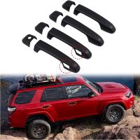 Car Exterior Door Handle Cover Trim for Prado J150 2010-2019 Exterior , Black