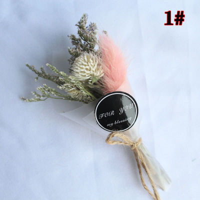 p5u7 1pc Photography Prop Artificial Dry Flower Accessories Decoration Dried Flowers Bouquet Gift DIY Valentines Day Mini