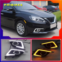 car-styling For Nissan Sentra 2016 2017 LED driving DRL with Daytime Running Light style Daylight Fog Head Lamp