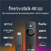 Fire TV Stick 4K MAX ตัวล่าสุดพร้อม Wi-Fi 6 with all-new Alexa Voice Remote, streaming media player