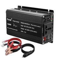 Pure Sine Wave Inverter Dc 12V 220V 1500W/2200W/2600W/3000W Led Voltmeter Conversion Transformer Universal Eu Socket