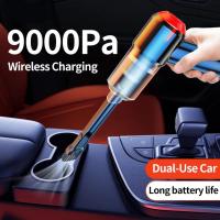 9000pa Wireless Car Vacuum Cleaner Portable Home Auto Car Electrical Appliances Cordless Handheld Vacuum Dust Collector