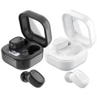 Wireless Earbuds Led Display Wireless Headphones with Led Display 25 Hours Playtime Wireless 5.3 Technology and Real-Time Monitoring for Business Home Workout and Sports top sale