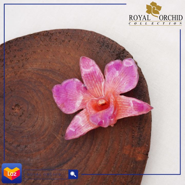 royal-orchid-เข็มกลัดดอกกล้วยไม้เดนโดรเบียม-สีชมพูม่วง-dendrobium