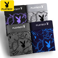 ZZH  Playboy กางเกงชั้นใน ผ้าฝ้ายแท้ สําหรับผู้ชาย  กล่องของขวัญบูติก 4 ชิ้น  จัดส่งฟรี แบบเต็มจํานวน  กางเกงในชาย  ผู้ชาย ต้องมีรูปร่าง สะโพก ยก นุ่ม แห้ง ยืดหยุ่นสูง เป็นมิตรกับผิว ป้องกันแบคทีเรีย gxb