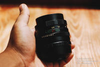 (For Canon EOS M Mirrorless) ขายเลนส์มือหมุน Helios 44M สภาพสวย  Serial 8261272