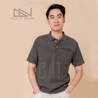 MiinShop เสื้อผู้ชาย เสื้อผ้าผู้ชายเท่ๆ สีเทาท็อปดำ เสื้อโปโล (ชาย) By Doitnow  สินค้าคุณภาพ จากแห่งผลิตโดยตรง!! เสื้อผู้ชายสไตร์เกาหลี