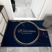 Luxury Entrance Door Mat Carpet Dust Removal Hallway Home Door Mat Living Room Mat Non-slip Freely Cutting Mat Custom Mat Carpet