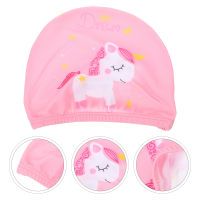 Nylon Swimming Hat Pattern Cartoon Hat ว่ายน้ำเสบียงสำหรับเด็ก