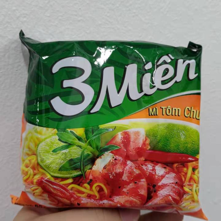 Mi 3 Mien Chua Cay Instant Noodles 3 Mien Lazada