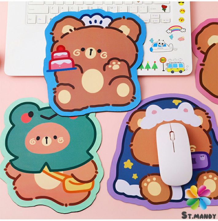 md-แผ่นรองเมาส์ลายการ์ตูน-น่ารัก-อุปกรณ์คอมพิวเตอร์-cartoon-mouse-pad