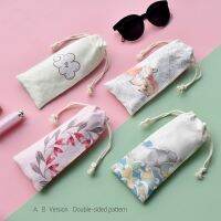 Customized Sunglasses Bag Jewelry Pouch Glasses Sack Color cloth Case Suitable for Phone Earphones Cosmetics Stationery Dropship