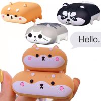 ✘ For Airpods Pro 3D Cute Cartoon Shiba Inu Husky Corgi Dog Puppy Soft Case for Apple Airpods 1 2 3 Cat Wireless Earphone Cover