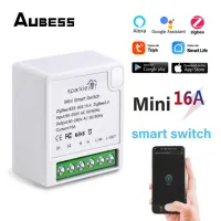 Zigbee Tuya Switch 16A Smart Switch Module Smart Home Automation DIY Module Breaker 2 Way Control Works With Alexa Home