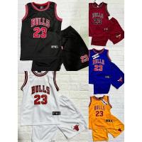 Kids Jersey Uniform chicago bulls jordan 23 Jersey Set Kids Basketball Top for kids boy terno