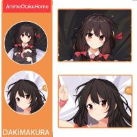 Anime Konosuba Yunyun เซ็กซี่สาวน่ารักกอดหมอนครอบคลุมกอดหมอน Otaku เตียงตกแต่ง Dakimakura ปลอกหมอน