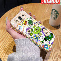 JIUMOO เคส J2ปลอกสำหรับ Samsung กันกระแทกพร้อมเคสโทรศัพท์กันกระแทกลายการ์ตูนมอนสเตอร์ขอบด้านข้างกรอบโลหะนิ่มแบบดั้งเดิมกรอบป้องกันกล้องหลังเต็มรูปแบบ