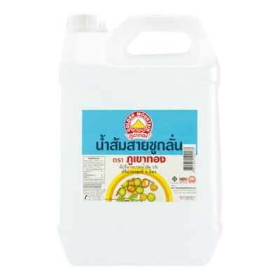 สินค้ามาใหม่! ภูเขาทอง น้ำส้มสายชูกลั่น 5000 มิลลิลิตร Golden Mountain Vinegar 5000 ml ล็อตใหม่มาล่าสุด สินค้าสด มีเก็บเงินปลายทาง