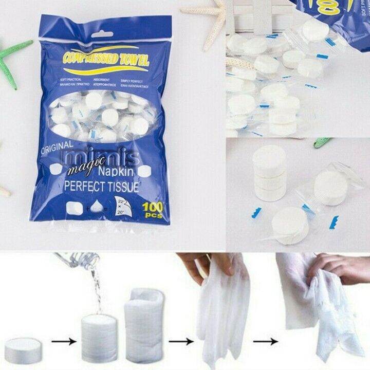 100pcs-mini-compressed-towel-disposable-face-compressed-towels-soft-compressed-hand-wipe-portable-compressed-coin-tissue