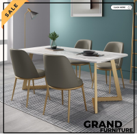 Grand Furniture โต๊ะกลางโซฟา โต๊ะลายหินอ่อน โต๊ะไม้ ทรงสี่เหลี่ยม สไตล์โมเดิร์น โต๊ะรับแขก โต๊ะหน้าโซฟา มินิมอล พร้อมส่ง (เฉพาะโต๊ะ)