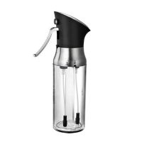 □∋ 200ML Oil Sprayer Adjustable Easy to Use PC Durable Safe Press-type Oil Spray Bottle Home Kitchen Tools Spice Tools