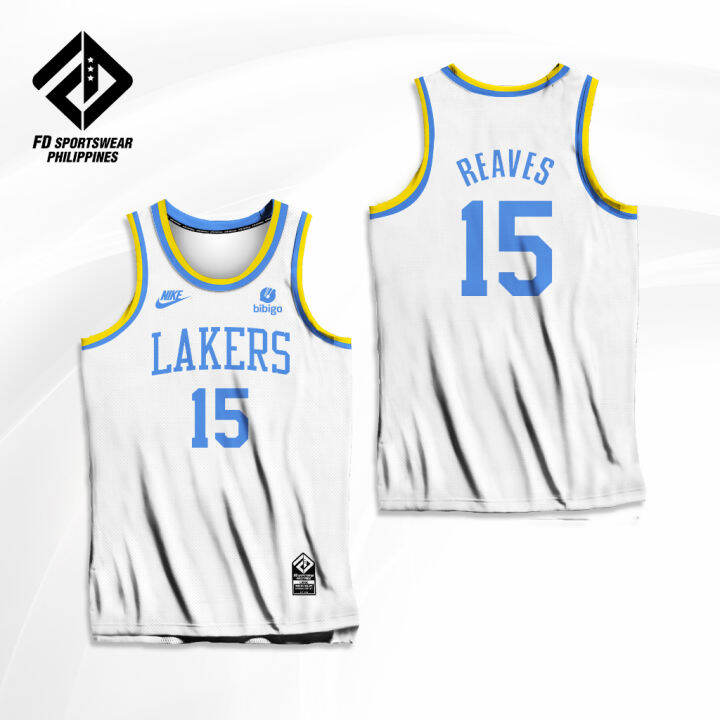 AUSTIN REAVES 15 LOS ANGELES LAKERS BIBIGO FULL SUBLIMATED JERSEY Lazada