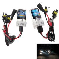 DC12V 35W H1 HID ไฟซีนอนลำแสงเดียวโคมไฟกันน้ำซุปเปอร์วิชั่นอุณหภูมิสี: 4300K แพ็ค2ชิ้น