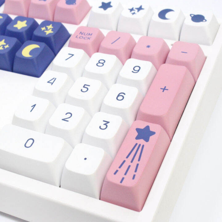 132-คีย์-constellation-pbt-keycaps-xda-โปรไฟล์-mx-switch-อะนิเมะน่ารัก-keycap-สำหรับ-diy-คีย์บอร์ดเกมกลชุดที่กำหนดเอง-iewo9238