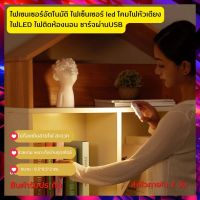 ?ไฟอัตโนมัติ หลอดไฟเซนเซอร์ Motion Sensor เปลี่ยนได้2แสง ไฟติดผนังพร้อมเซนเซอร์ตรวจจับการเคลื่อนไหว เปิด-ปิดอัตโนมัติ ชาร์จUSBได้