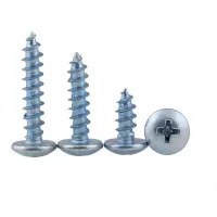 M4 Phillips Truss Head Hard Coating Self Tapping Screw Zinc-Plated Steel