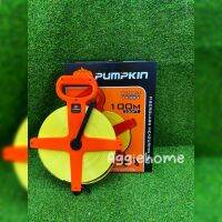 ?? PUMPKIN ?? เทปวัดที่ รุ่นมือถือ Y3110 (11304) 100M/330FT ขนาด100เมตร FIBERLASS MEASURING TAPE เทปวัดที่ วัดระยะ วัดที่ งานช่าง ช่าง จัดส่ง KERRY ??