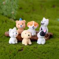 【CC】❆✐  Dog car Ornament Decoration Resin Bobblehead Waving Dashboard