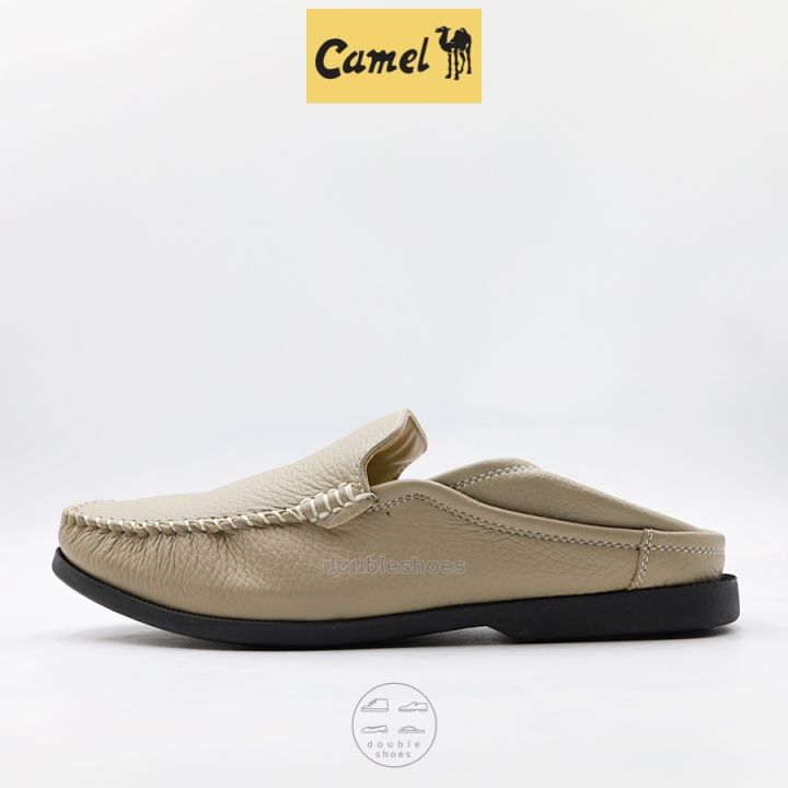 camel-cm126-รองเท้าคัทชูหนังแท้-ชาย-สีน้ำตาล-สีครีม-ไซส์-40-45
