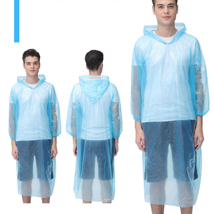 คอนเสิร์ต-one-time-เสื้อกันฝนกลางแจ้งโปร่งใส-hedging-one-piece-raincoat-เสื้อกันนสำหรับผู้ใหญ่-ผ้าใบกันแดดฝน