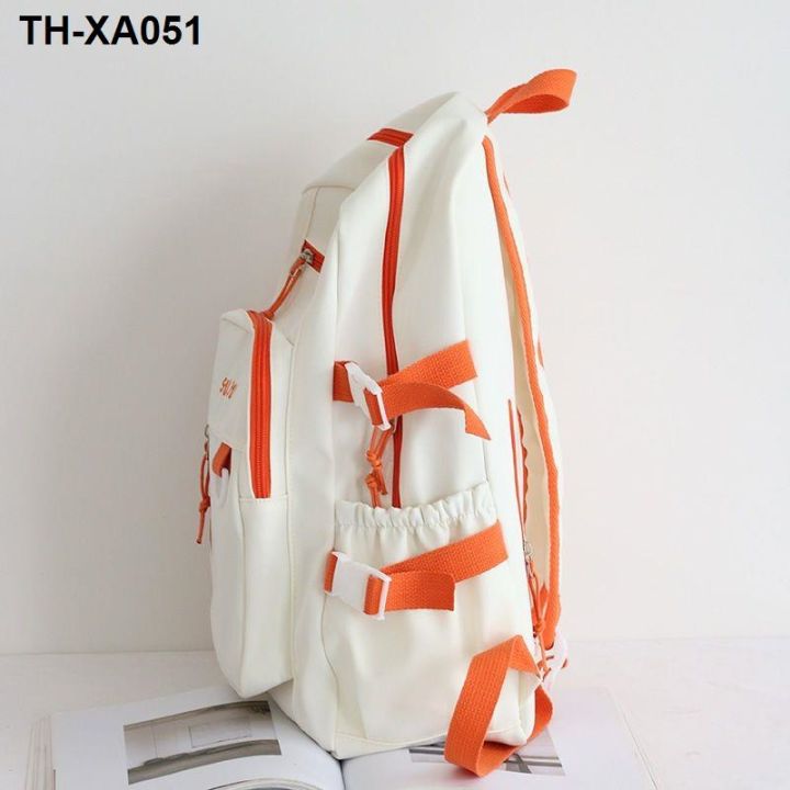 multi-layer-contrasting-large-capacity-backpack-female-niche-fashion-schoolbag-college-student-high-school-junior-shoulders