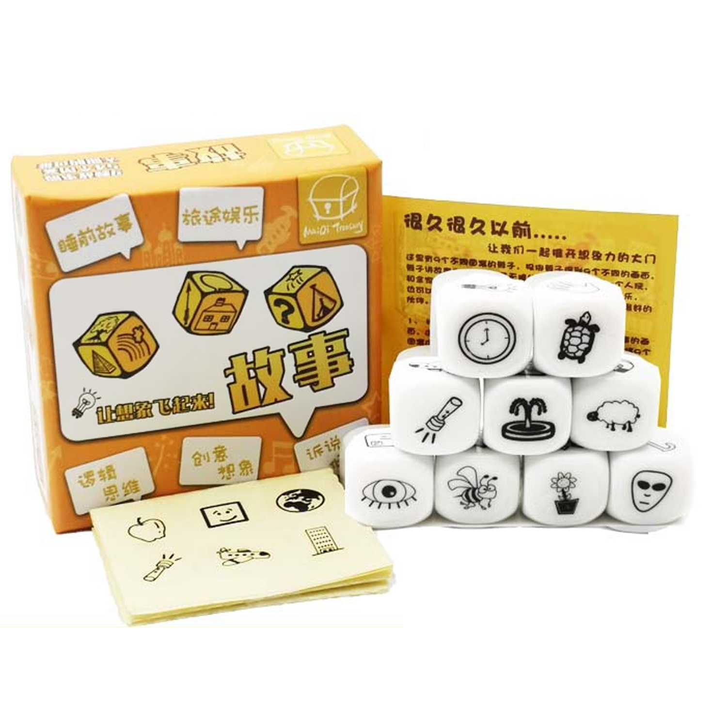 Happy Story Cubes Dice Toy Storytelling Game Imaginative for Family Kids Game G 